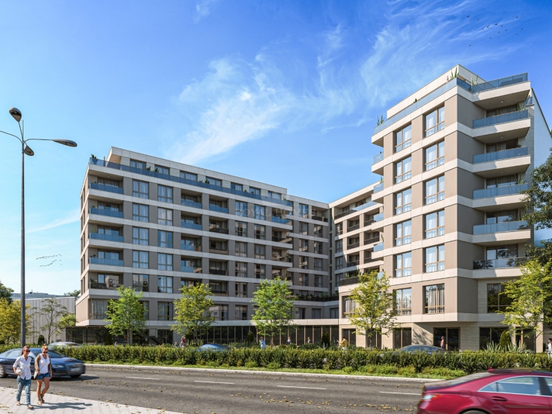 Продажа однакомнатных квартир в Бургасе, Болгария 